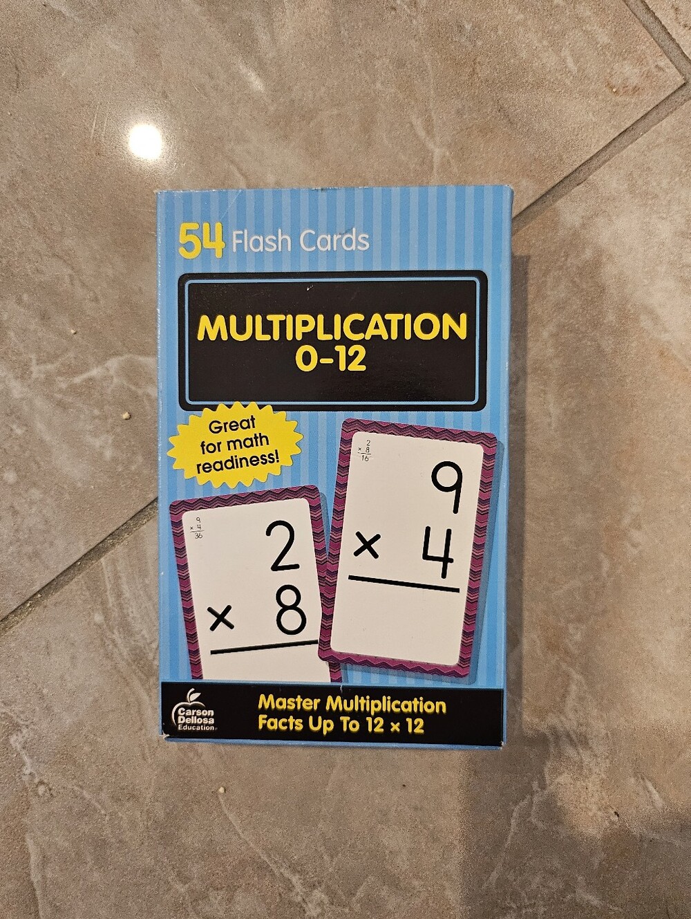 Multiplication Flash Cards